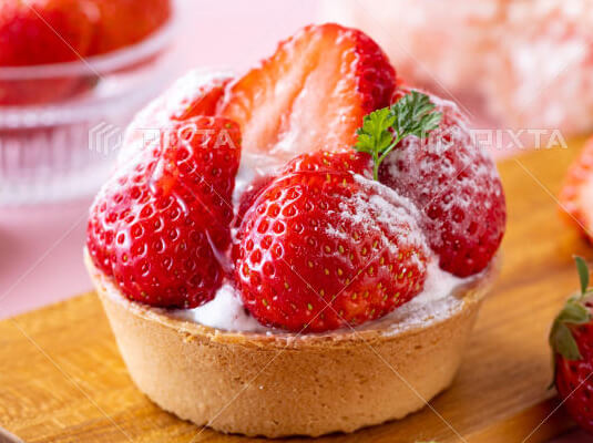 イチゴのタルト