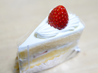 イチゴのショートケーキ