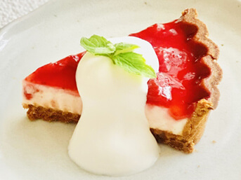 イチゴのタルト