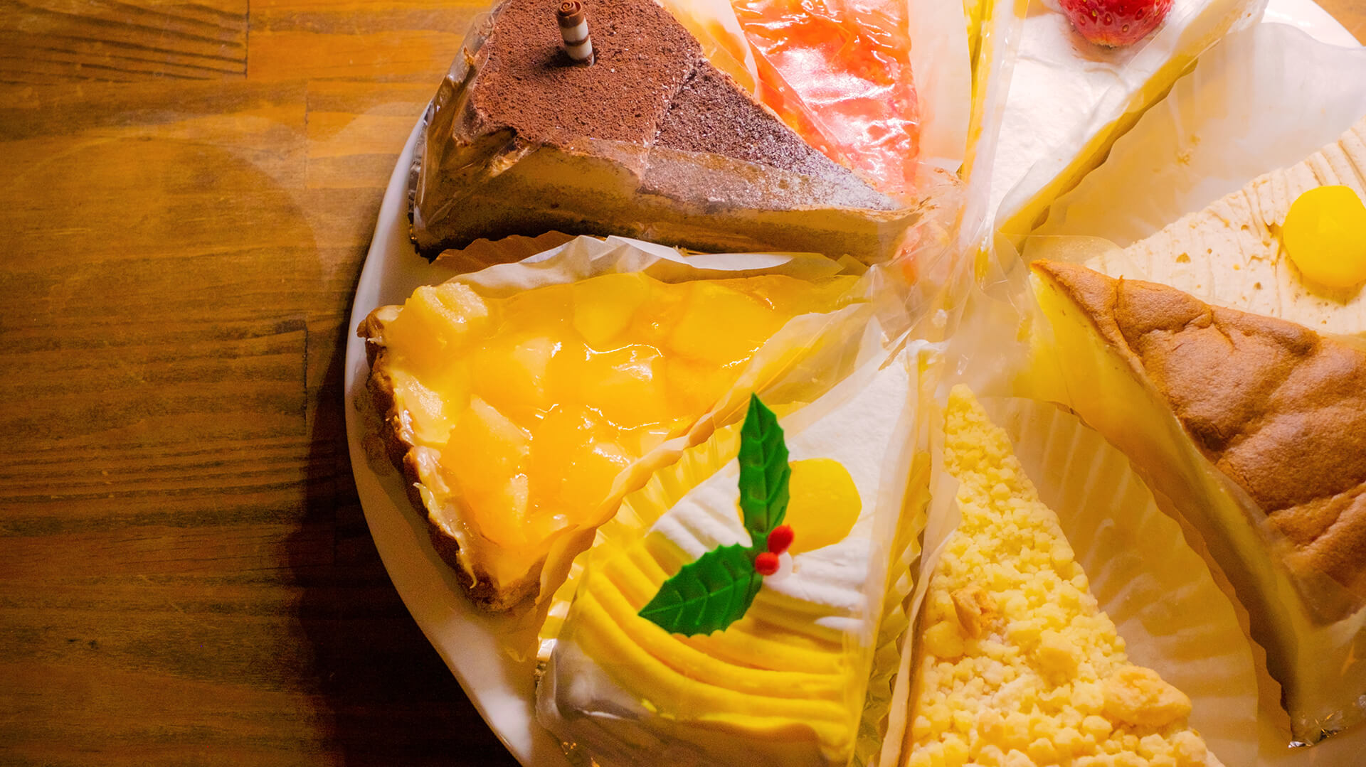 ケーキのアソートホール