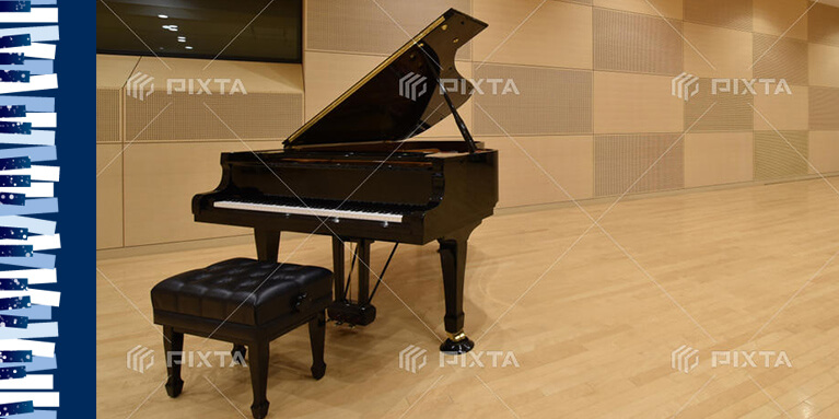 グランドピアノ室