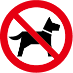 ペットの持込み禁止